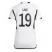 Duitsland Leroy Sane #19 Voetbalkleding Thuisshirt Dames WK 2022 Korte Mouwen